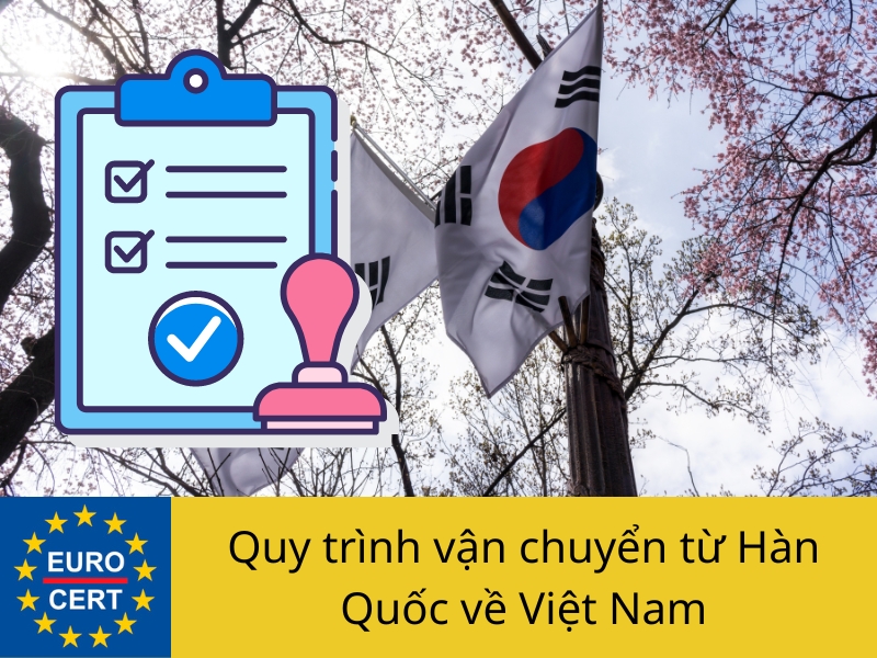 Quy trình vận chuyển từ Hàn Quốc về Việt Nam